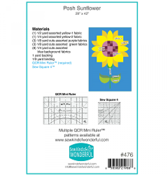 Posh Sunflower von Sew Kind of Wonderful